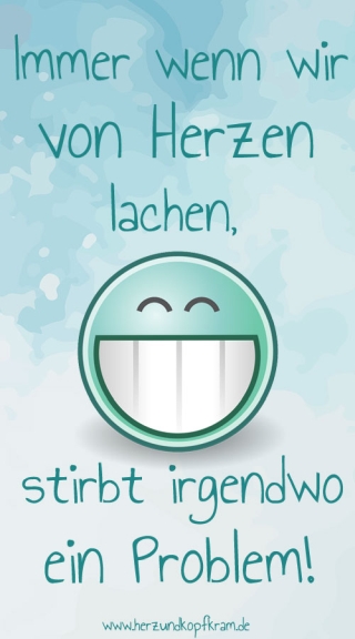 Herzlich Lachen Von Herzen lachen